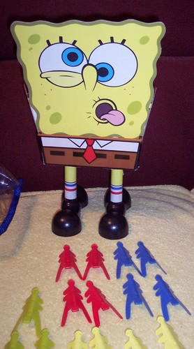 Seltene Ameisen im Schwammkopf Sponge Bob Schwammkopf Rucksack Tragetasche Rarität - Bild 3 von 5