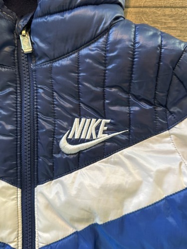 Nike Boys Down Puffer Jacket Blue Kids 6 M - Picture 5 of 8
