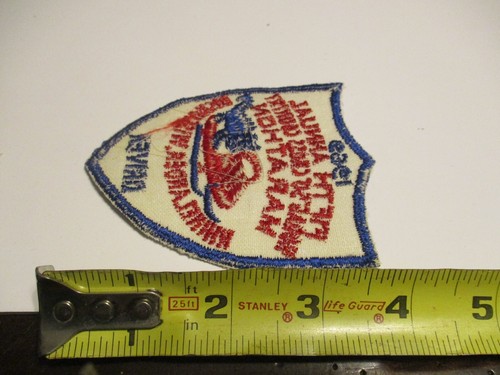 Quinta edición anual Hodag 50 Cross Country Marathon Rhinelander 1969 con parche para conductor - Imagen 3 de 3