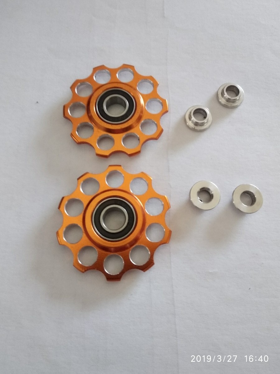 Coppia pulley pulegge rotelline cambio Shimano Ultegra 11 velocità