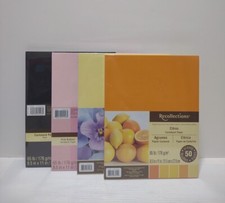 Lot of 4 Recollections Cardstock Paper 8.5" x 11" Brand New