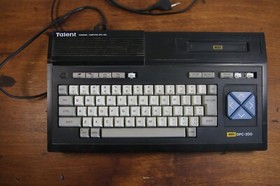 Talent Personal computer. MSX DPC-200. Tested.