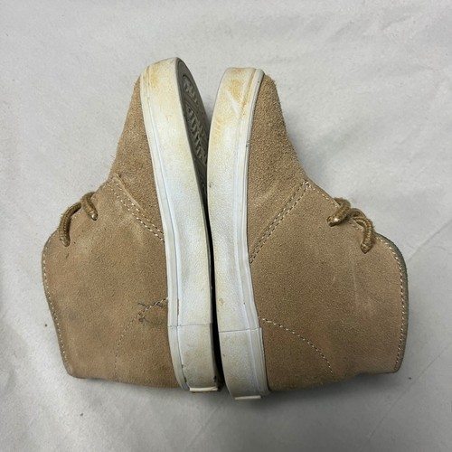 Janie and Jack Suede Chukka Boots Lace Up Casual Tan Shoes Toddler Size 6 - Picture 5 of 8