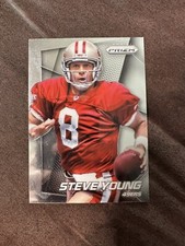 2014 Panini Prizm Silver Prizm Steve Young #104 HOF 49ers Near Mint