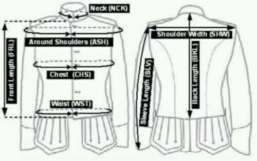 Scottish Modern Tartan Fashion Coat Wedding Scottish Tartan Jacket Coat - Bild 3 von 3