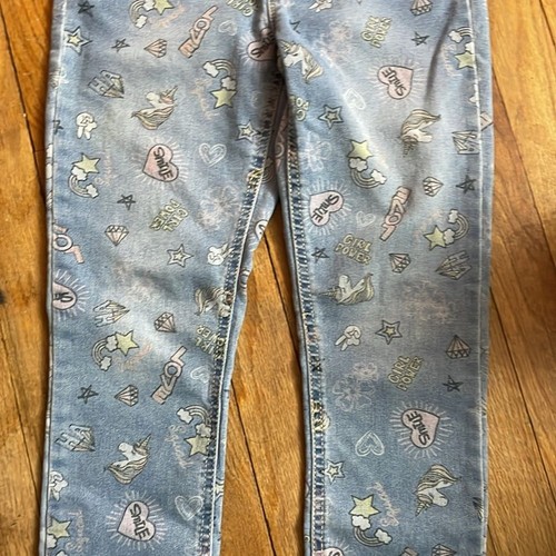 Wonder Nation Jean jeggings SZ 10-12 Large Girls - Picture 4 of 6