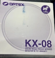 OPTEX KX-08 Ceiling Mount Passive Infrared Detector With Pet Immunity