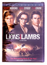 Lions for Lambs (DVD, 2008, Full Screen)Robert Redford, Meryl Streep, Tom Cruise