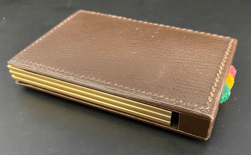 Vintage Original SWANK Minimalist Wallet Pop Out 6 Credit Card or ID Card holder - Picture 6 of 8
