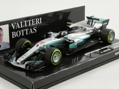 Minichamps Mercedes W08 Bottas Chinese GP 2017 1/43 417170277 - Foto 1 di 3