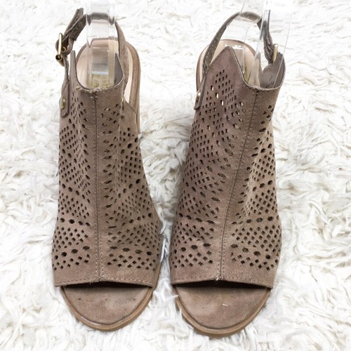 Zapatos de tacón DV Dolce Vita para mujer Kassi marrón con hebilla recortada 6,5 - Imagen 4 de 6