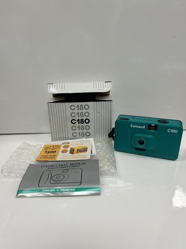 Concord C180 35mm Japan Optics Point And Shoot Camera NOS - Picture 2 of 11