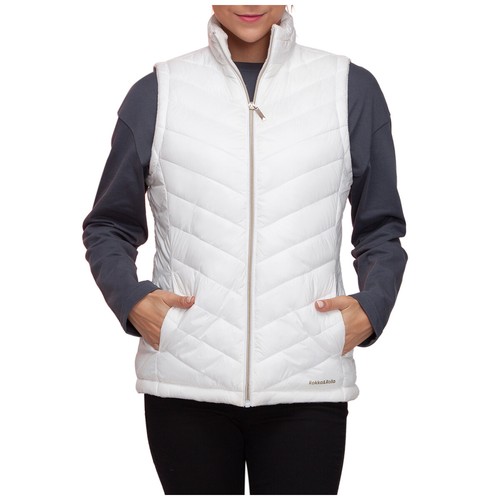 Chaleco chaleco acolchado para mujer sin mangas ligero acolchado chaqueta acolchada abrigo de invierno cálido - Imagen 21 de 31