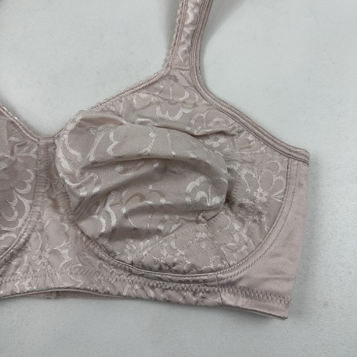 Sujetador Inalámbrico Playtex 18 Hour Ultimate Lift & Support #4745 Rosa Claro Talla 38D - Imagen 3 de 6