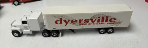 Ertl Dyersville White Semi Truck 1/64 Limited Edition Werbung Ford LTL-9000 - Bild 5 von 8