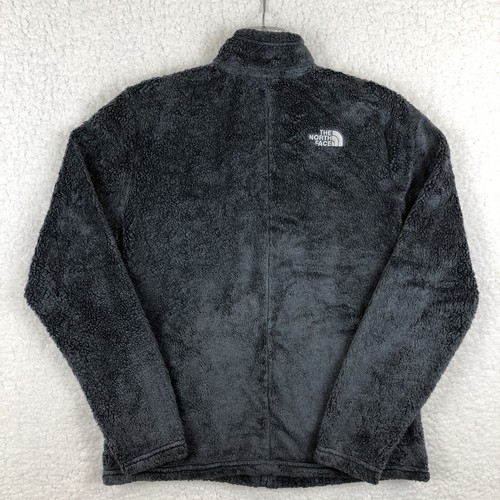 The North Face Girls Fuzzy Sherpa Fleece Full Zip Jacket Size XL/TG Gray - Picture 5 of 10