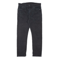 LEVI'S 510 Jeans Mens Black Slim Skinny W30 L25