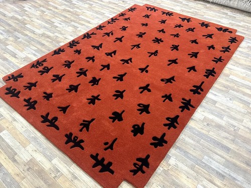 5x8|6x9|x8x10|9x12|10x14|12x15|12x18 Rug Hand Tufted Abstract Country Oriental - Picture 1 of 4