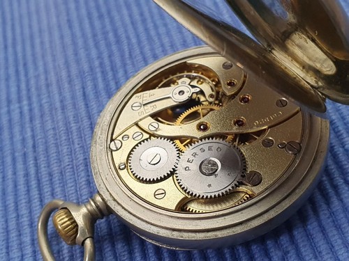 Orologio Perseo FS da taschino, Ferrovie dello stato anni 40 circa, Calibro 526 - Foto 9 di 12