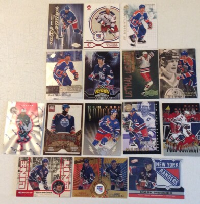 MARK MESSIER INSERT, SERIAL #, LOT (15) DIFFERENT, HIGH BOOK VALUE SHIPS FAST 