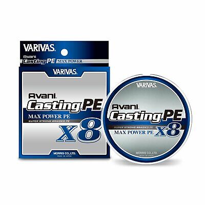 Varivas P.E Line New Avani Max Power Casting X8 300m P.E 2.5 40lb 8579 
