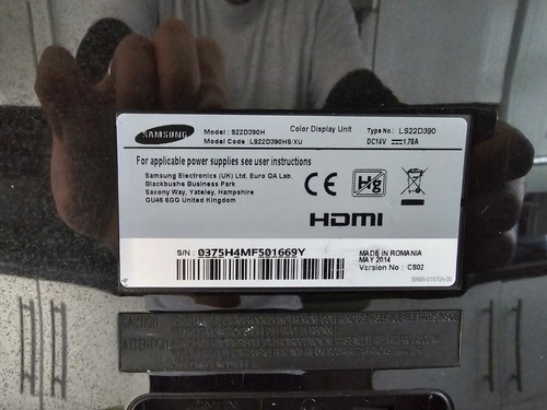 Samsung S22B300H 21,5 pollici LED Full HD 1080p HDMI VGA monitor Full HD 1080p HDMI - Foto 6 di 7