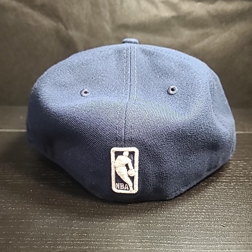 New Era Utah Jazz NBA 59FIFTY Unisex 7 1/8 Navy Blue Fitted Hat Cap, New - Picture 2 of 3