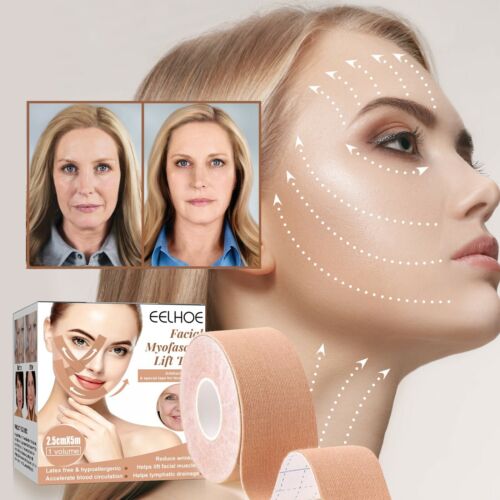 1Stück Gesichts Anti Falten Pflaster Myofasziales Liftband für das Gesicht - Bild 8 von 11