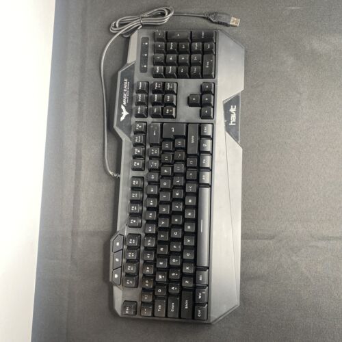 Havit Backlit Multi-Function Gaming Keyboard & Mouse HV-KB558CM Black - No Box - Picture 2 of 6