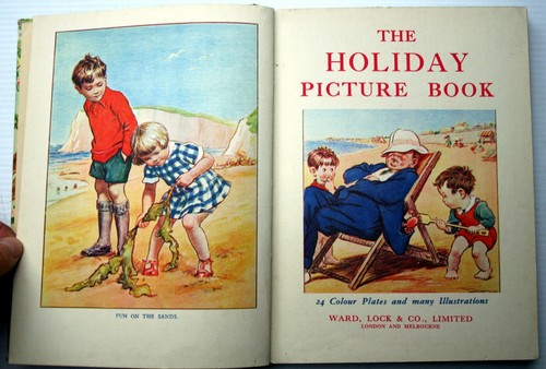 THE HOLIDAY PICTURE BOOK Harry Gosling 24 colour plates many photos drawings - Foto 6 di 10