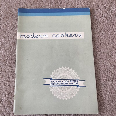 #ad #ad Vintage Modern Cookery with Gas The Philadelphia Gas Works Company. $20.00