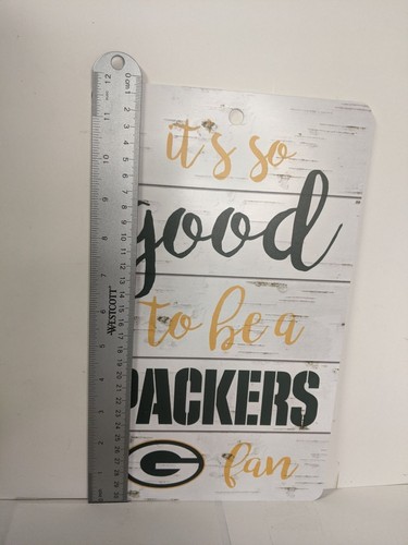 Green Bay Packers Schild Es ist so gut, ein Packers-Fan zu sein Kunststoff Spind Männerhöhle N - Bild 2 von 6