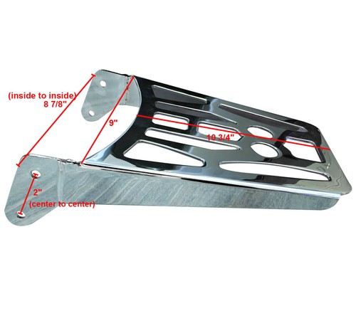 Luggage Rack for SUZUKI VL800 VL1500 C50 M50 C90 (2" Mounting Hole Spacing) - Picture 1 of 6