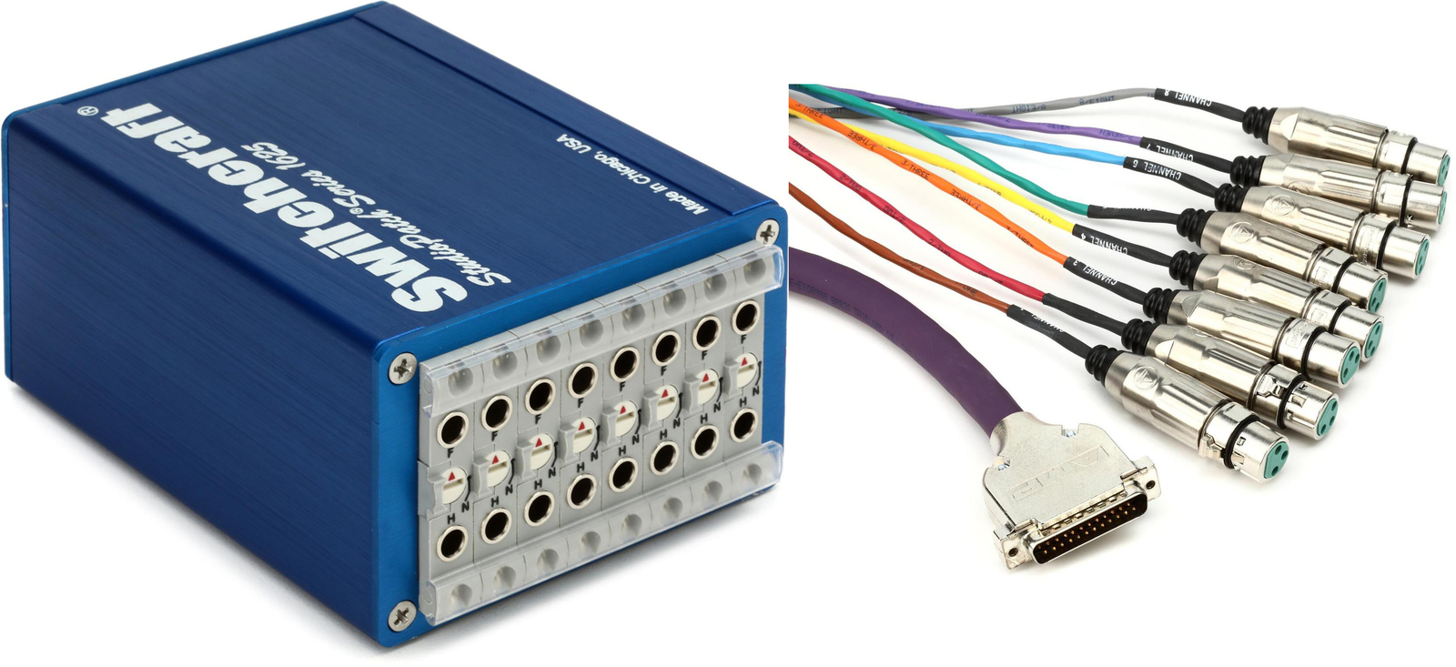 Набор функций Switchcraft 1625 + Switchcraft DB25M10XLRF