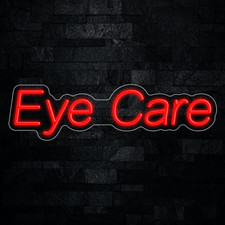 Eye Care LED Neon Sign 26"L x 7"H #33080