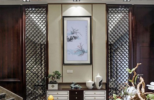Obra de Arte Cymbidium Flor Pintura China Pintado a Mano Pincel Acuarela Arte de Pared - Imagen 2 de 5