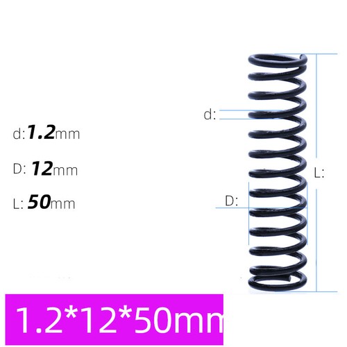 Druckfeder Stahl 1,2 mm Drahtdurchmesser 6 mm - 20 mm Außendurchmesser kleine Druckfedern - Bild 44 von 139