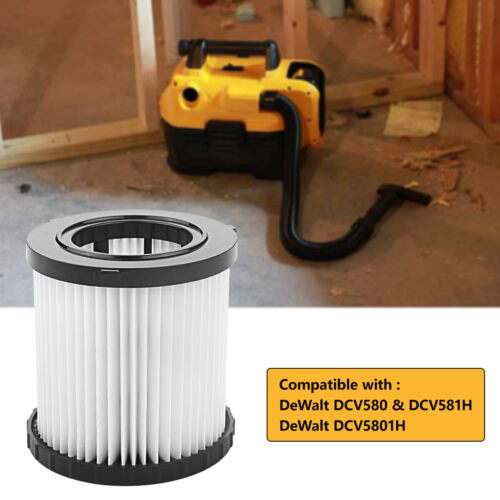 2 Packs Vacuum Cleaner Cartridge Filter for DeWalt DCV580 & DCV581H Replacement - Bild 4 von 6