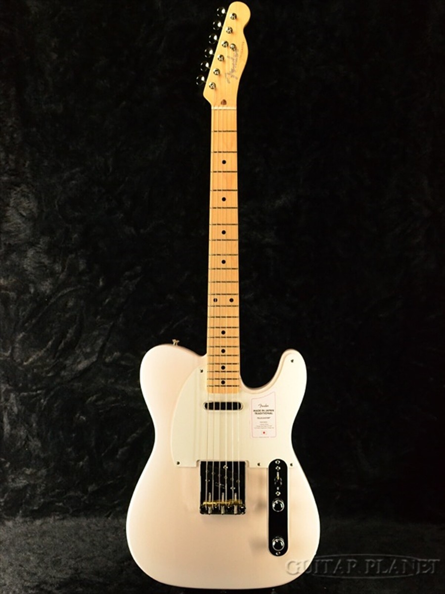 Fender Made in Japan Traditional 50s Telecaster Maple White