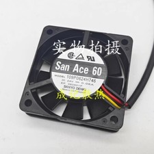 Sanyo 109P0624H746 DC24V 0.06A 60 60 15MM 3-Wire Inverter Cooling Fan