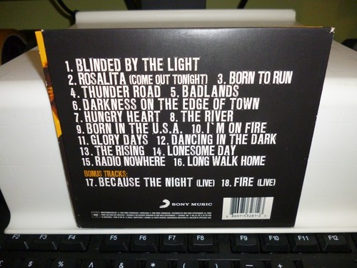 BRUCE SPRINGSTEEN & THE E STREET BAND, " GREATEST HITS " CD UK 2009 DIGIPAK. NM - Picture 2 of 3