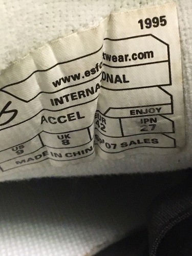 2005 Es Accels OG Skate Shoes - Picture 11 of 12