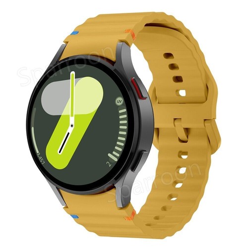 For Samsung Galaxy Watch 7/6/5/4/FE 40/44/47mm Sport Silicone Watch Band Strap - Picture 79 of 90
