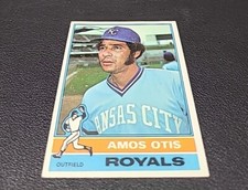 1976 Topps - #510 Amos Otis