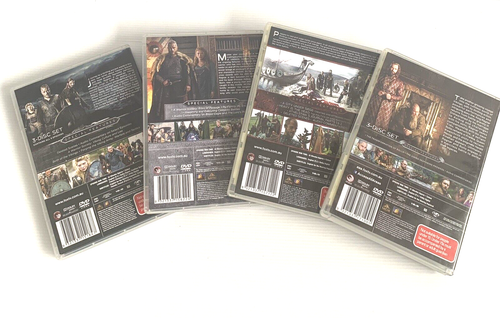 Vikings Seasons 1-3 plus Season 4 Volume 1 DVD Region 4 Free Postage - Picture 2 of 4