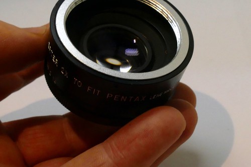 Camron 2X M42 Lens Tele-converter for Pentax - Universal mount w/ aperture ring - Picture 8 of 12