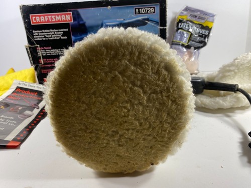 Pulidora tampón Craftsman 6 pulgadas 10729 caja original papeleo - Imagen 9 de 9