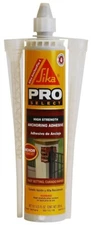 NEW SIKA 112729 PRO SELECT HIGH STRENGTH ANCHORING ADHESIVE 10.1 TUBE 7034069