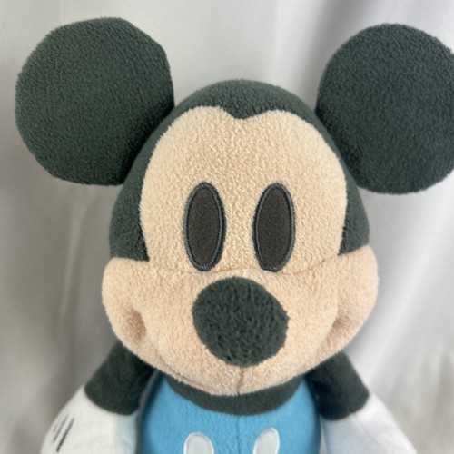 Disney Baby Topolino 14" Blu Grigio Peluche Imbottito Animali Walgreens - Foto 2 di 8