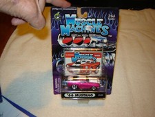 Muscle Machines 02-42 Mint on Card 1966 Mustang 1/64 Scale